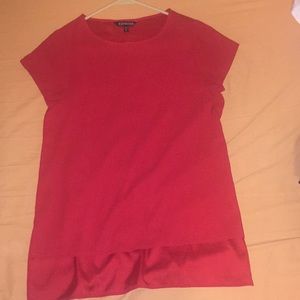 Red dress shirt from express, good condition!
